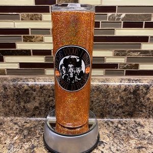Fall Glitter Tumbler